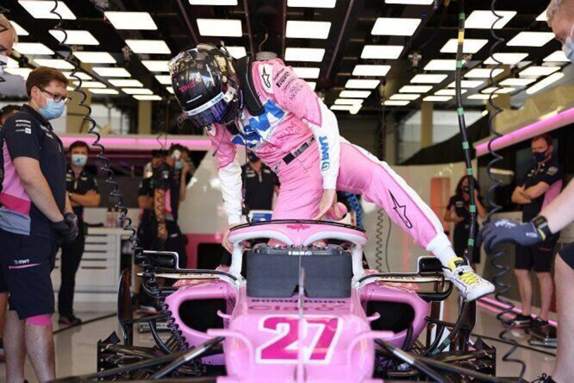 Nico Hulkenberg terzo qualifiche Silverstone 2020 Racing Point_2