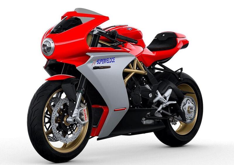 MV Agusta Superveloce 800 Superveloce 800 Ago Red/Silver (2020)