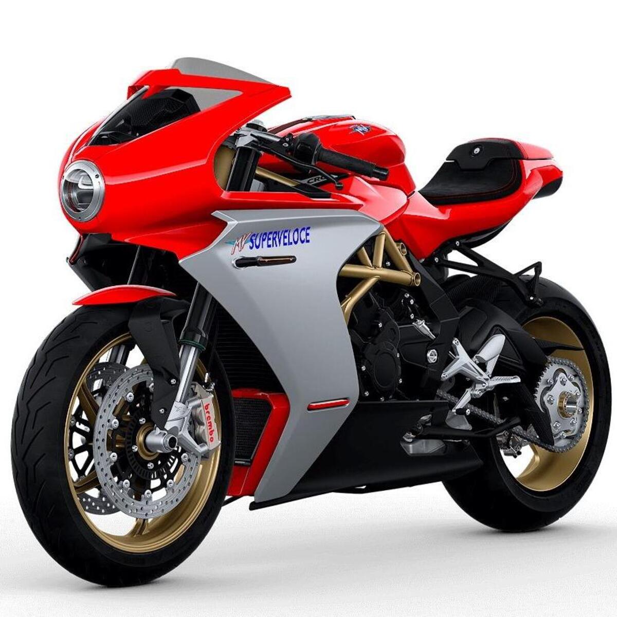 MV Agusta Superveloce 800 Ago Red/Silver (2020)