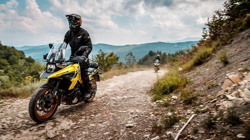 Al "Tour delle 4 Regioni" con la Suzuki V-Strom 1050XT