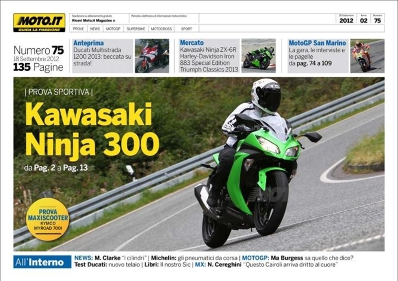 Magazine n&deg; 75, scarica e leggi il meglio di Moto.it   