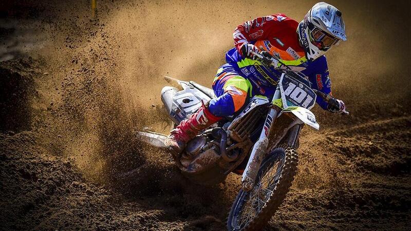 MX 2020. GP di Kegums, Guadagnini 3&deg; nella EMX250 