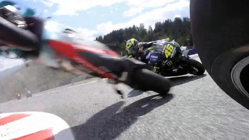 MotoGP 2020. Rossi: &ldquo;Zarco lo ha fatto apposta&rdquo;. Morbidelli: &ldquo;E&rsquo; un mezzo assassino&rdquo;