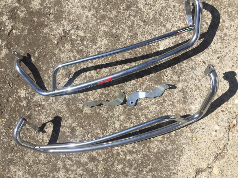 PARAMOTORE FACO CROMATO VESPA GTS 125ie-25 Piaggio