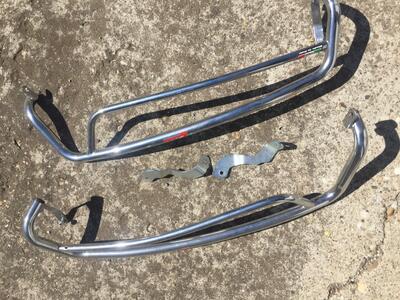 PARAMOTORE FACO CROMATO VESPA GTS 125ie-25 Piaggio