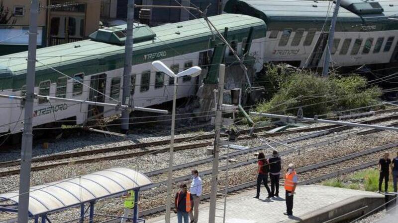 Carnate, deraglia treno senza guida. Non aveva macchinisti a bordo