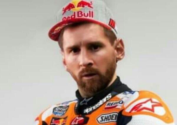 Meme virale di Messi alla Honda: ma non sar&agrave; che su Marquez c&#039;&egrave; poco da scherzare?