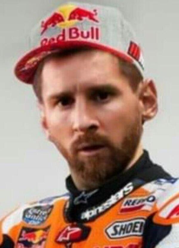 Meme virale di Messi alla Honda: ma non sar&agrave; che su Marquez c&#039;&egrave; poco da scherzare?