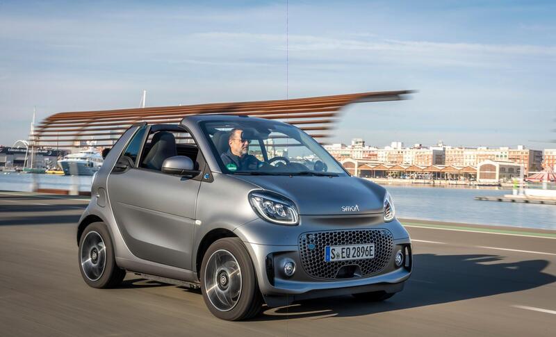 smart Fortwo Cabrio EQ cabrio Suitegrey (22kW)