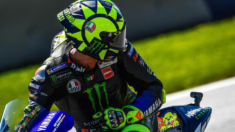 MotoGP 2020, Valentino Rossi: &quot;Manca velocit&agrave; di punta&quot;. Ma resta il pilota Yamaha pi&ugrave; costante