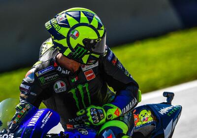 MotoGP 2020, Valentino Rossi: Manca velocità di punta. Ma resta il pilota Yamaha più costante