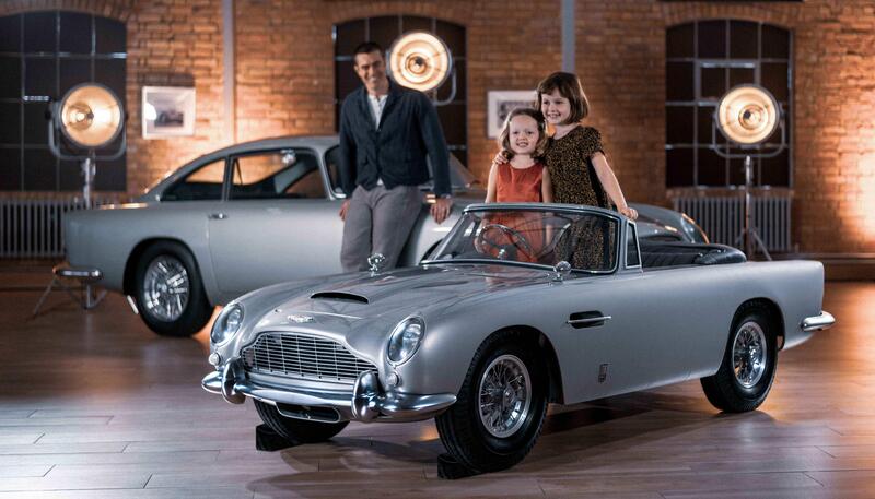 Aston Martin DB5 Junior: una DB5 in scala per i piccoli