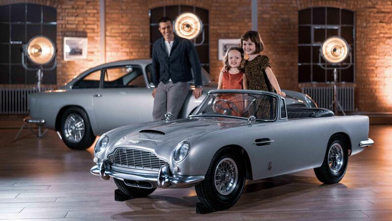 Aston Martin DB5 Junior: una DB5 in scala per i piccoli