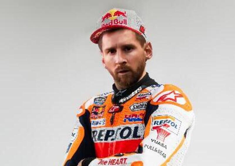 Marc Marquez a Leo Messi: &ldquo;Prenditi cura della mia Honda&rdquo;. Intanto Luca Marini va al Barcellona