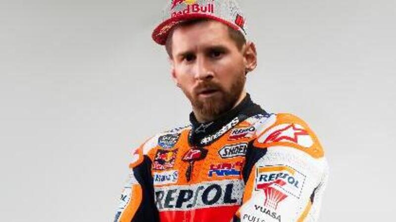 Marc Marquez a Leo Messi: &ldquo;Prenditi cura della mia Honda&rdquo;. Intanto Luca Marini va al Barcellona