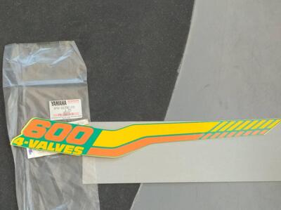 ADEISVO FIANCHETTO DX VERDE YAMAHA XT600 3PW