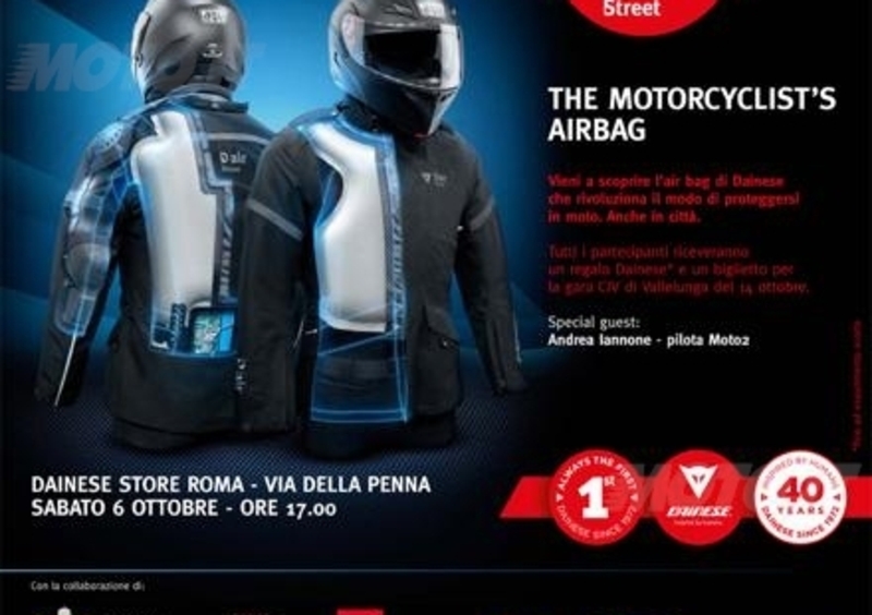 D-Air Street di Dainese. Scoprilo nello Store di Roma