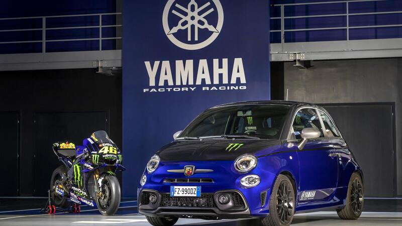 Abarth 595 Monster Energy Yamaha, nel segno della MotoGP