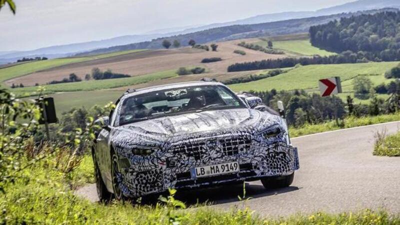 La nuova Mercedes SL (2021) &egrave; tutta AMG: auto top che sfida BMW, Jaguar, Porsche e...