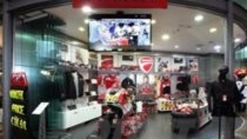 Nuovo Ducati Shop all&#039;aereoporto Marco Polo di Venezia