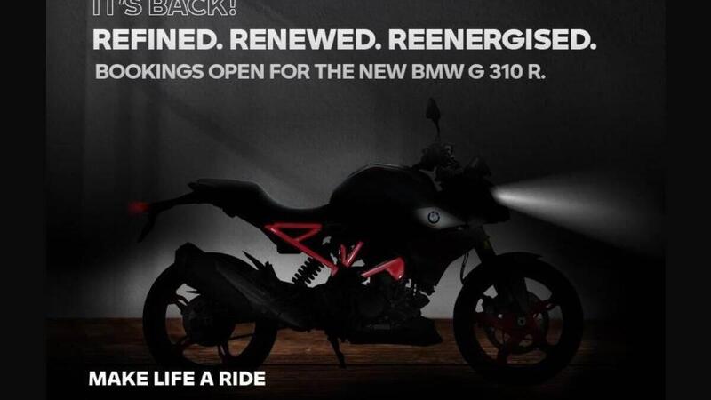 BMW G310R: le prime foto del m.y. 2021