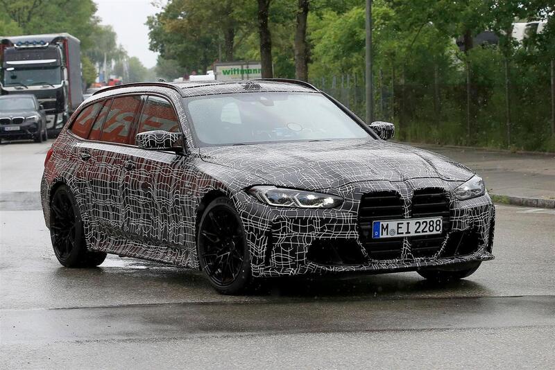 Ecco la BMW M3 familiare in prova: serie 2021 Touring