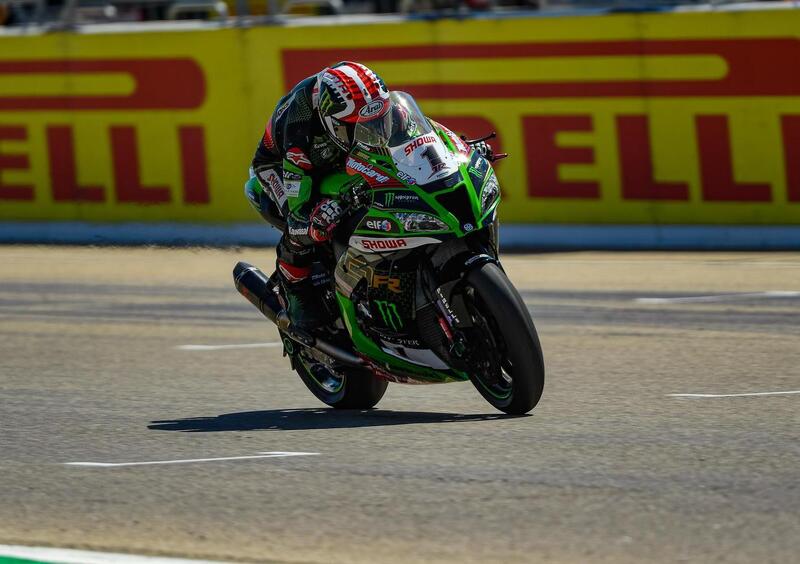 SBK 2020, GP Teruel. Jonathan Rea vince Gara-2 al Motorland Arag&oacute;n