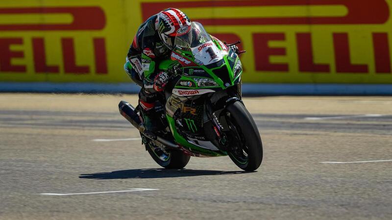 SBK 2020, GP Teruel. Jonathan Rea vince Gara-2 al Motorland Arag&oacute;n