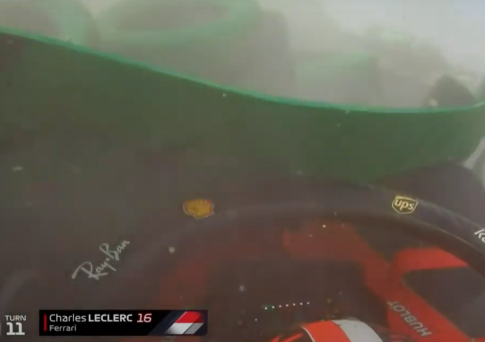 Il video dell&#039;incidente di Leclerc: che paura a Monza