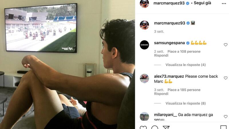 MotoGP. Marc Marquez: la situazione &egrave; pi&ugrave; seria del previsto