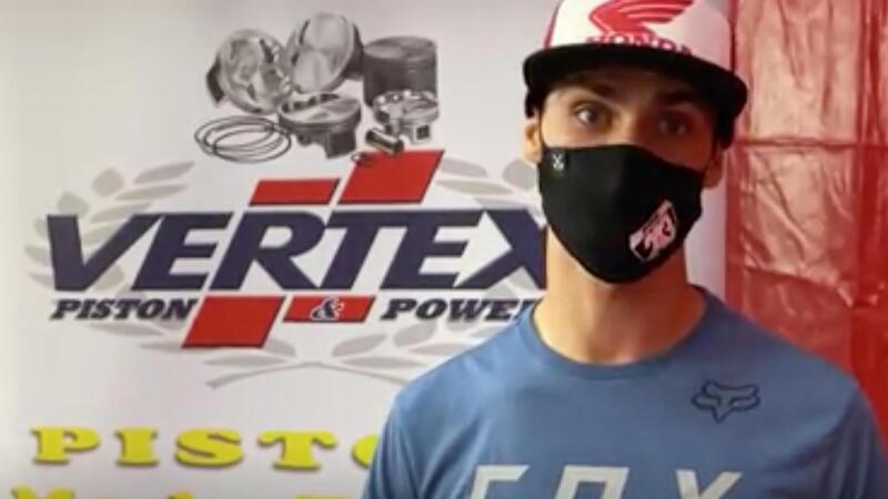 VIDEO - MX 2020. Gajser: &quot;Posso fare di meglio&quot;