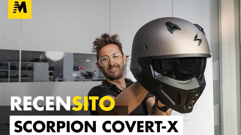 Scorpion Sports Covert-X. Recensione casco jet stile street-fighter