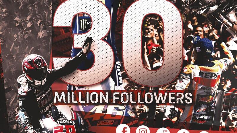 MotoGP, 30 milioni di fan online