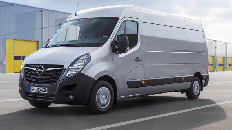 Opel Movano elettrico: debutter&agrave; nel 2021