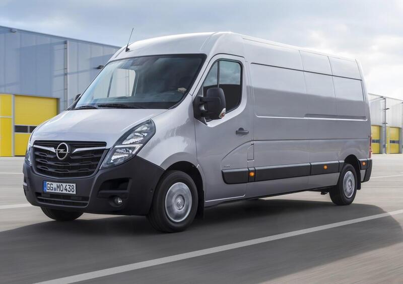 Opel Movano elettrico: debutter&agrave; nel 2021