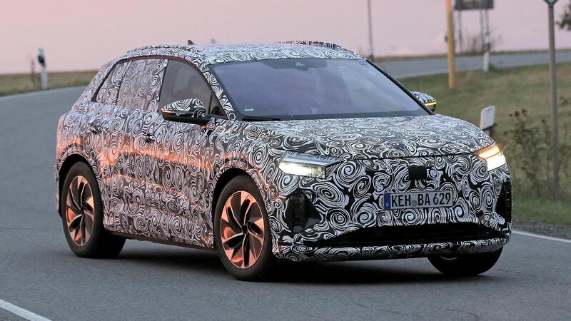 Audi Q4 e-tron, le foto spia