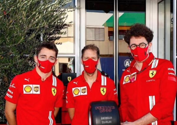 Ferrari, il disagio in una foto