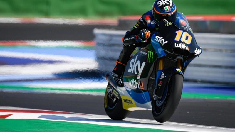 MotoGP 2020. GP di San Marino e della Riviera di Rimini, Moto2: tripletta tricolore