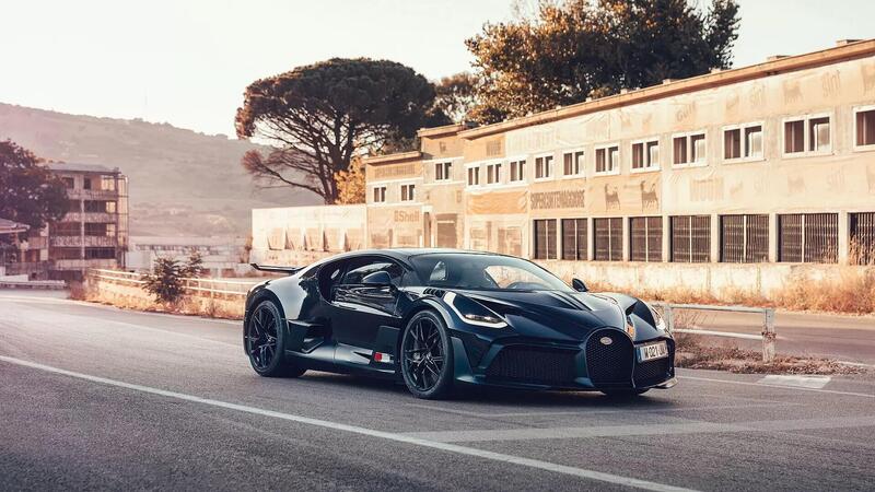 La Bugatti Divo sulle strade della Targa Florio