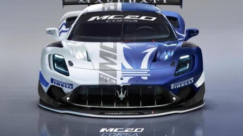 Maserati MC20, Anche in versione gara e replica? Render della MC20 Corsa