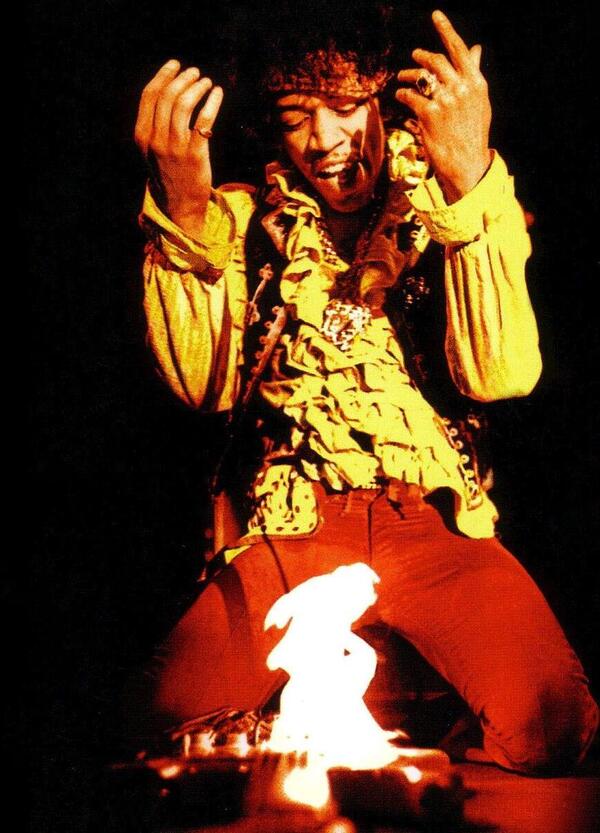 Jimi Hendrix, il re della psichedelia