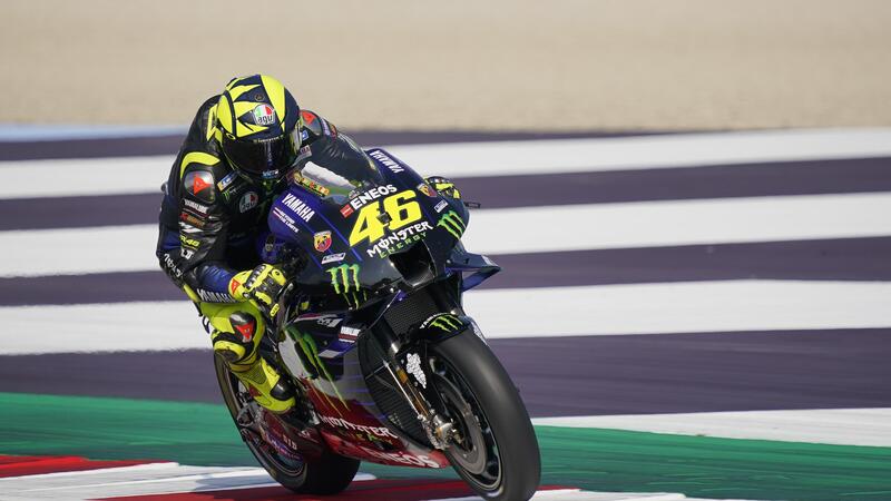 MotoGP 2020. GP dell&#039;Emilia Romagna. Valentino Rossi: &ldquo;Sono migliorato di 0&quot;5, ma fatico in frenata&rdquo;