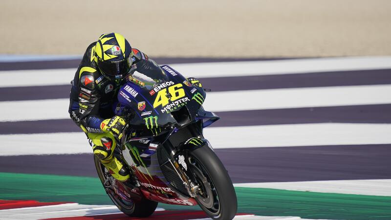 MotoGP 2020. GP dell'Emilia Romagna. Valentino Rossi: &ldquo;Sono migliorato di 0"5, ma fatico in frenata&rdquo;