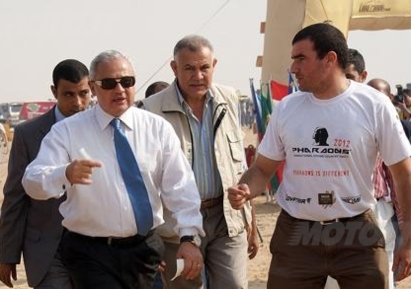 Pharaons Rally. Mhmoud Noureldin &egrave; l&#039;amore per il deserto