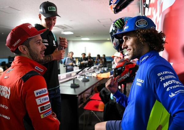 La soffiata: Andrea Dovizioso tester in Suzuki aspettando Valentino Rossi e Luca Marini