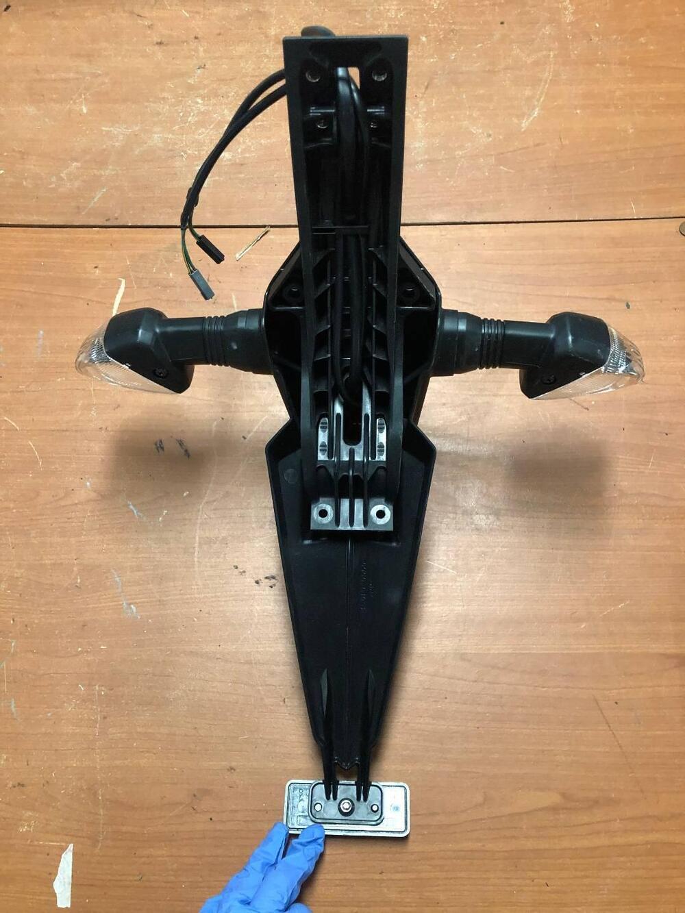 Portatarga Kawasaki Ninja ZX 6R '09-'12 (2)