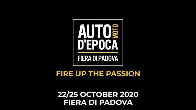 Auto e Moto d&#039;Epoca 2020: ricco il programma a Padova [da 22 a 25 ottobre]