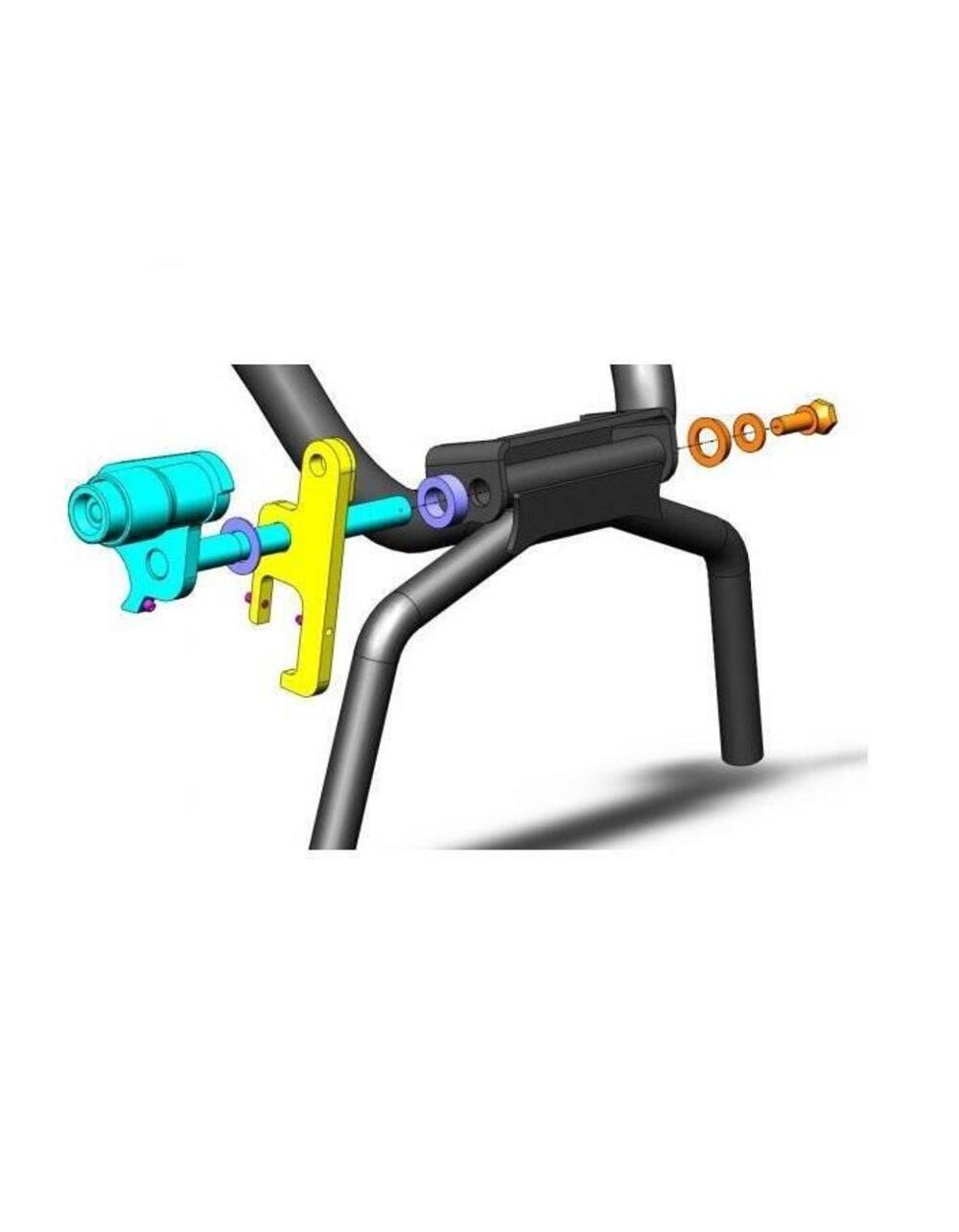 Antifurto Blocca Cavalletto Push&Block Push & Block (3)