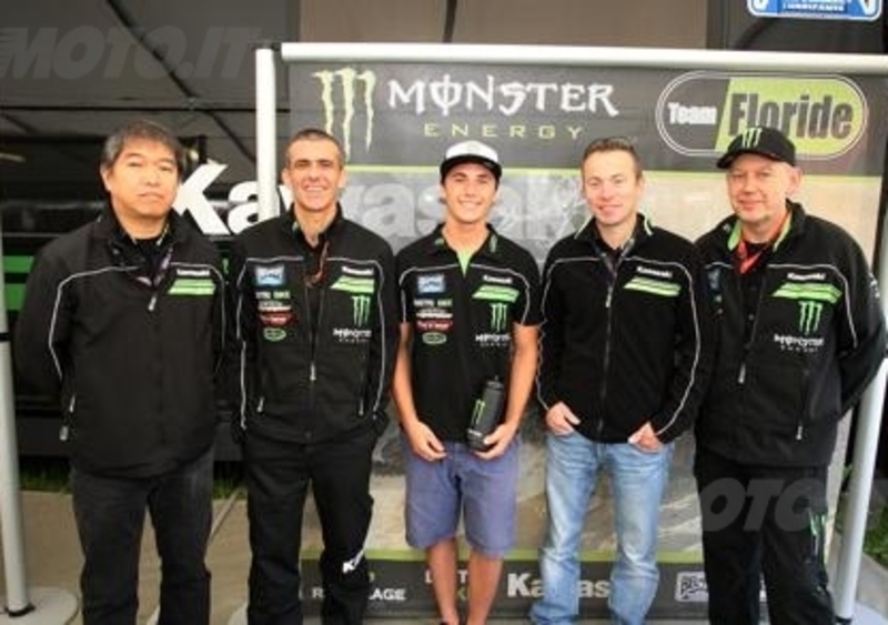 Alessandro Lupino firma con il Team Kawasaki per due anni