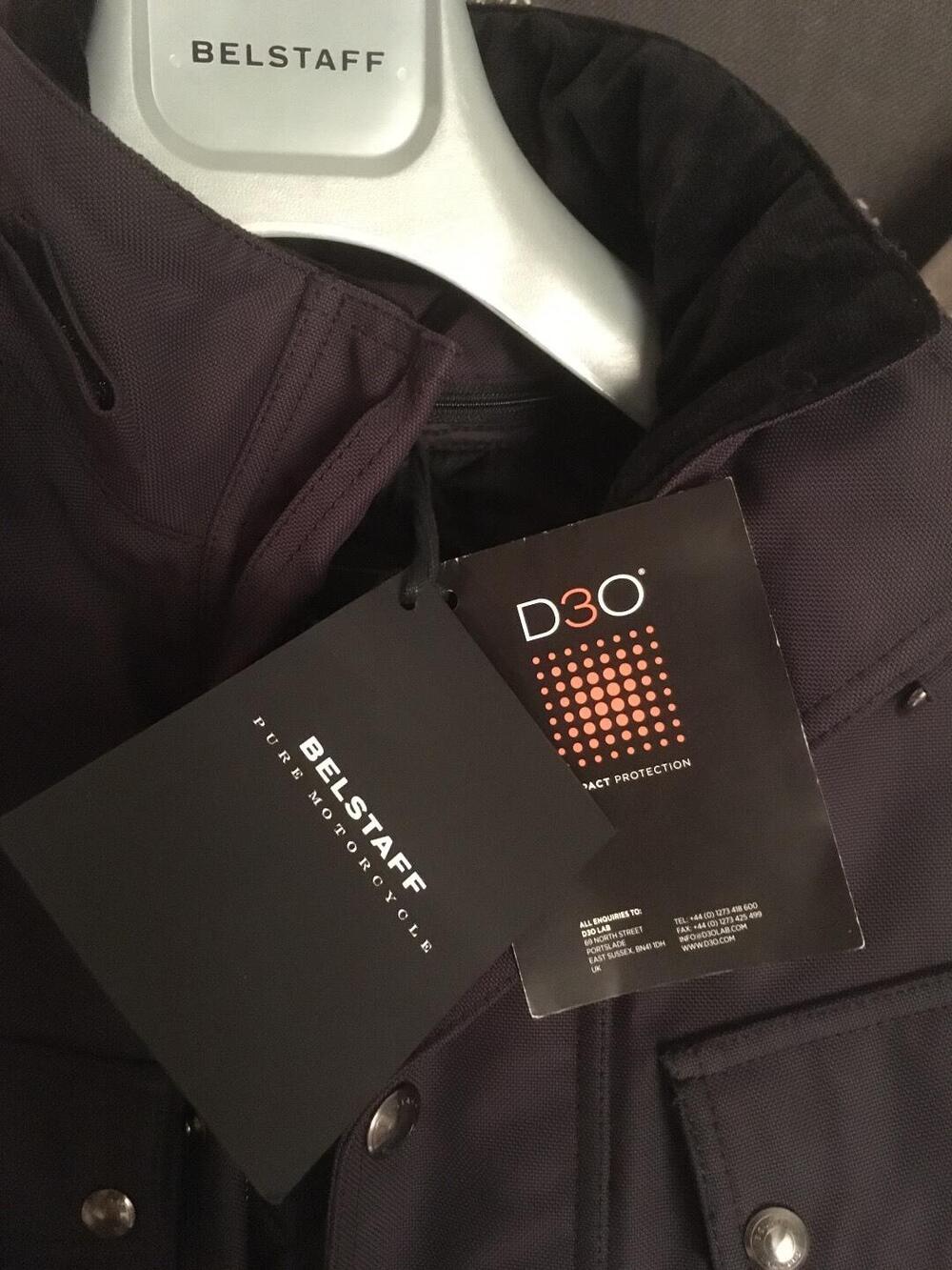 Belstaff Ballacraine Jacket NUOVA-Tag M Mai Usato (3)